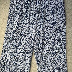Floral Print Pants